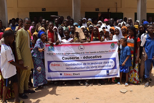 Les élèves du Lycée Provincial de Dori à l’école des mécanismes endogènes de résolution de conflits