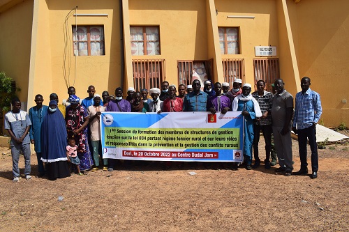 Le projet ReVIVRE forme les membres des structures locales de gestion foncières de la région du Sahel sur la Loi 034-2009/AN
