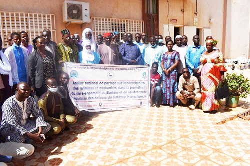 Atelier national sur la contribution des religieux et coutumiers à la promotion du Vivre-ensemble au Burkina Faso