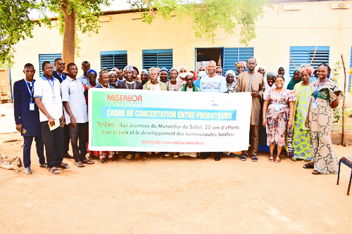 Cadre de Concertation des Producteurs : renforcer la résilience et promouvoir la paix au Sahel
