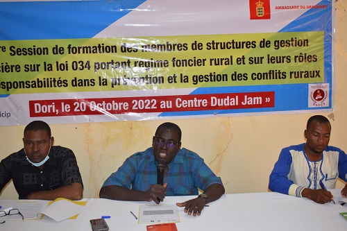 Le projet ReVIVRE forme les membres des structures locales de gestion foncières de la région du Sahel sur la Loi 034-2009/AN