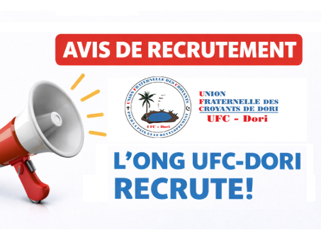  AVIS DE RECRUTEMENT DE PERSONNEL AU PROFIT DU PROJET  RECONSTRUIRE