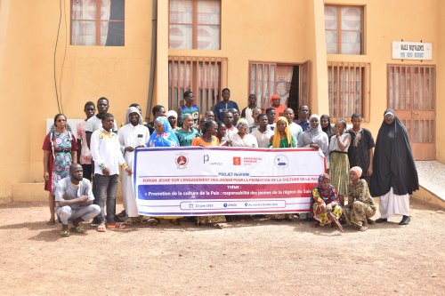 UFC-Dori échange avec les jeunes leaders engagés du Sahel sur leurs rôles et responsabilités à la reconstruction de la paix